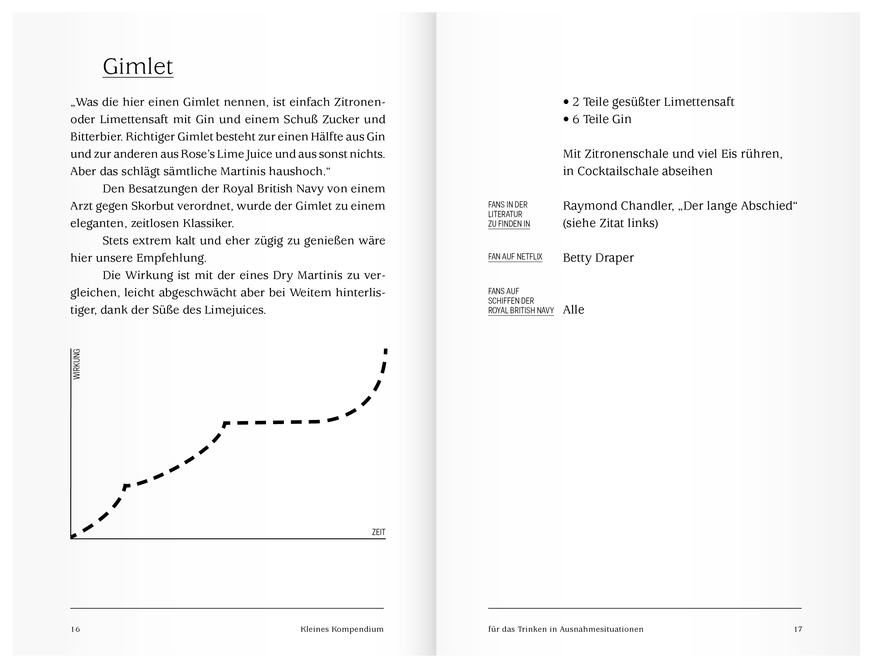 Ein kleines Kompendium für das Trinken in Ausnahmesituationen